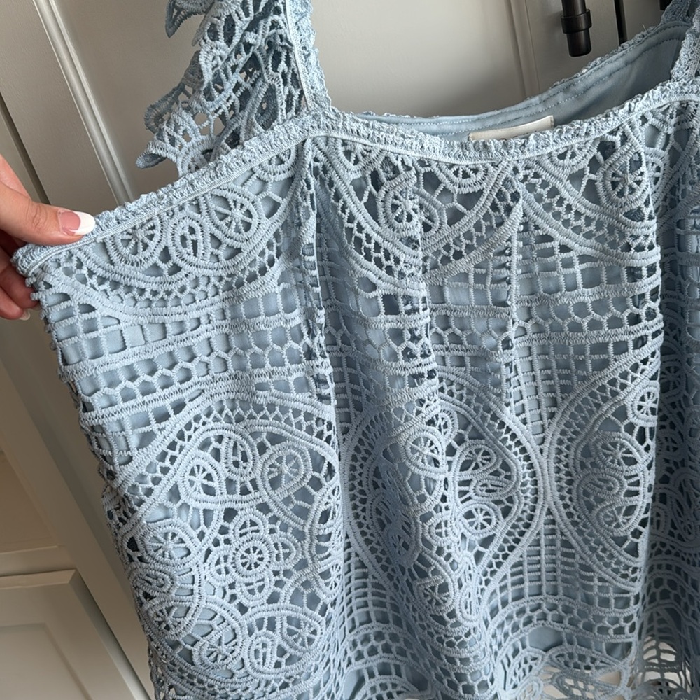 Plus Lace Top - Picture 2 of 5